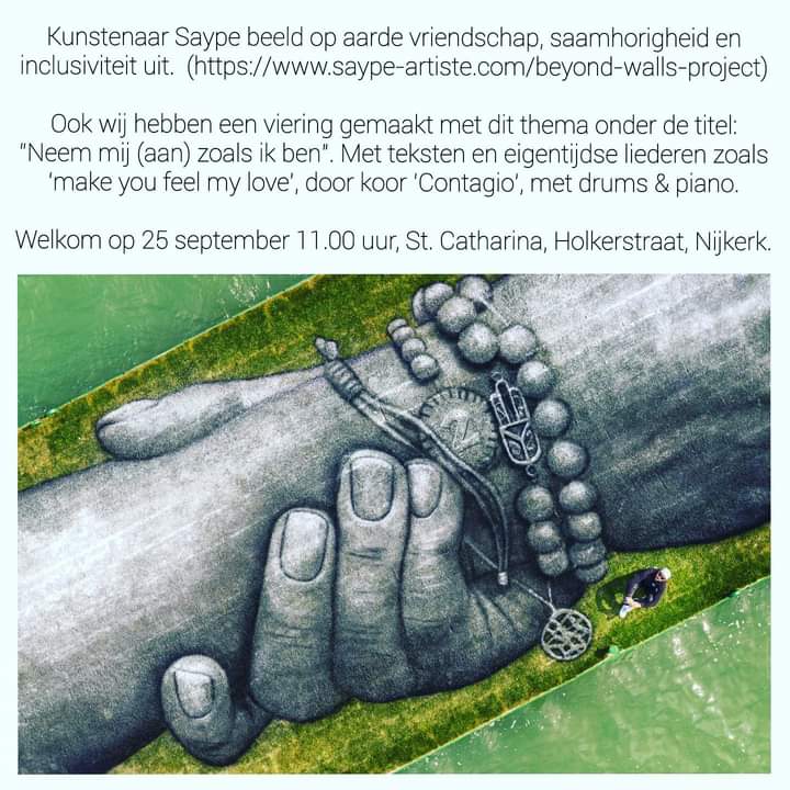 Neem mij (aan) zoals ik ben