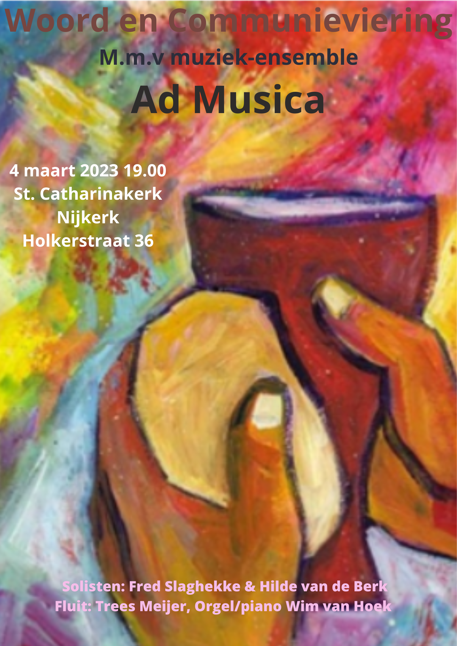 Zaterdagavondviering met ‘Ad Musica’