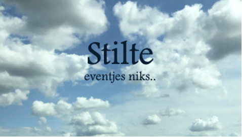 Wees stil en luister