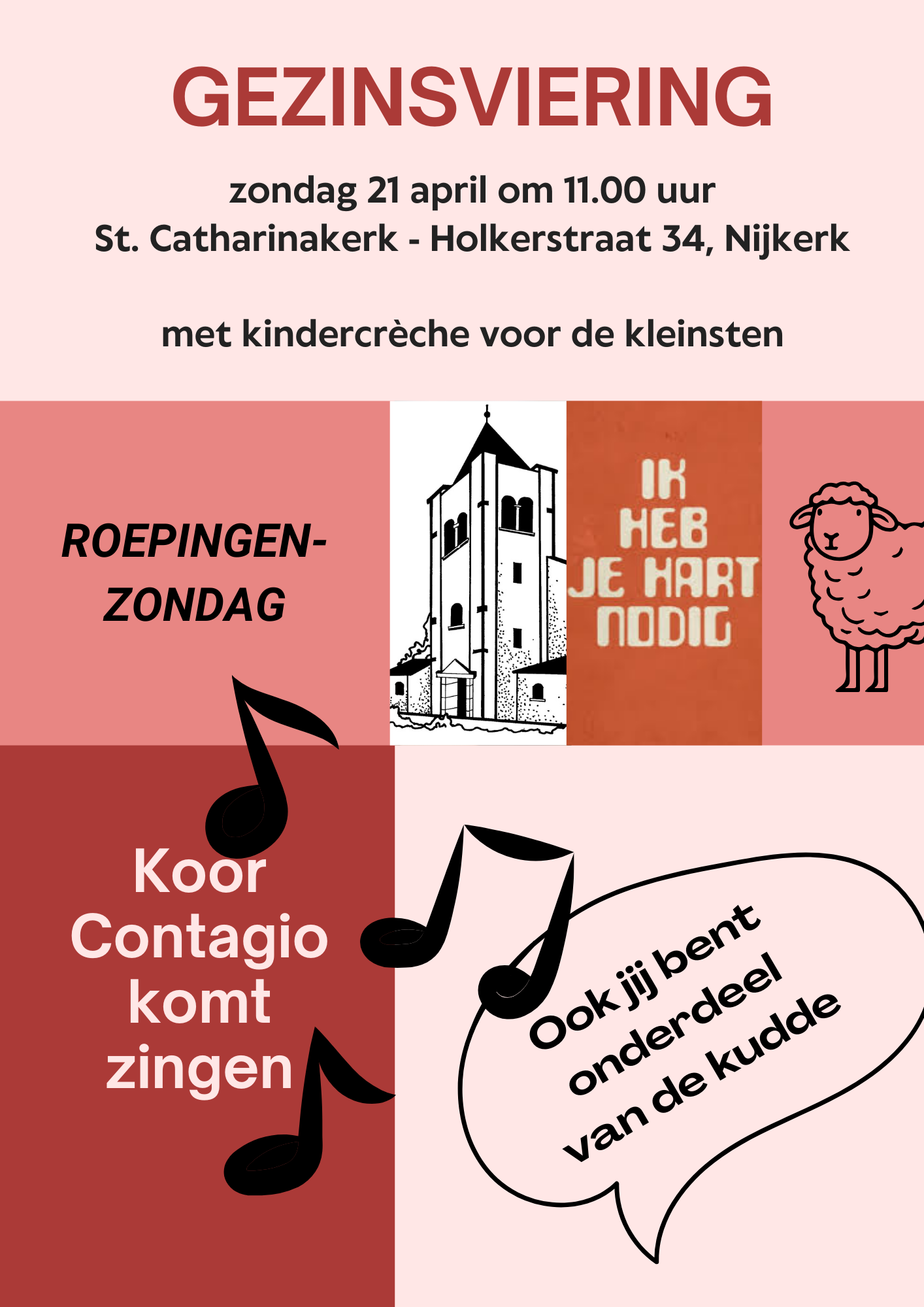 Gezinsviering zondag 21 april